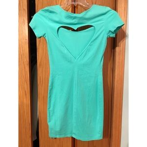 PINK VS Heart Cutout Dress